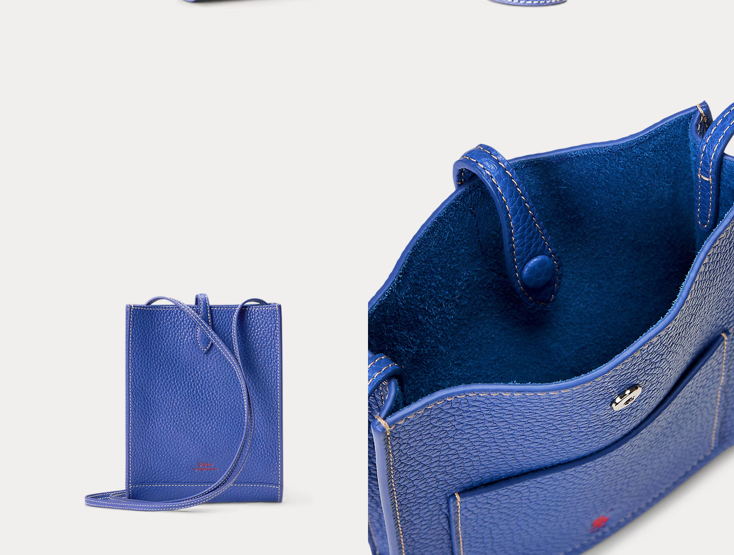 Polo Ralph Lauren - Polo Play Leather Pocket Crossbody - Jellyfish