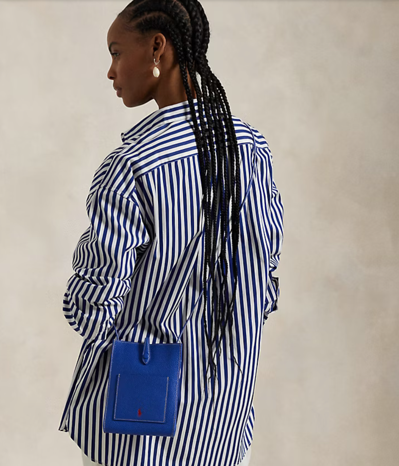 Polo Ralph Lauren - Polo Play Leather Pocket Crossbody - Jellyfish