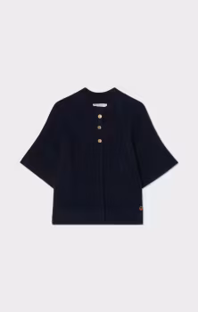 Busnel - VILANIE CARDIGAN - DARKBLUE MELANGE