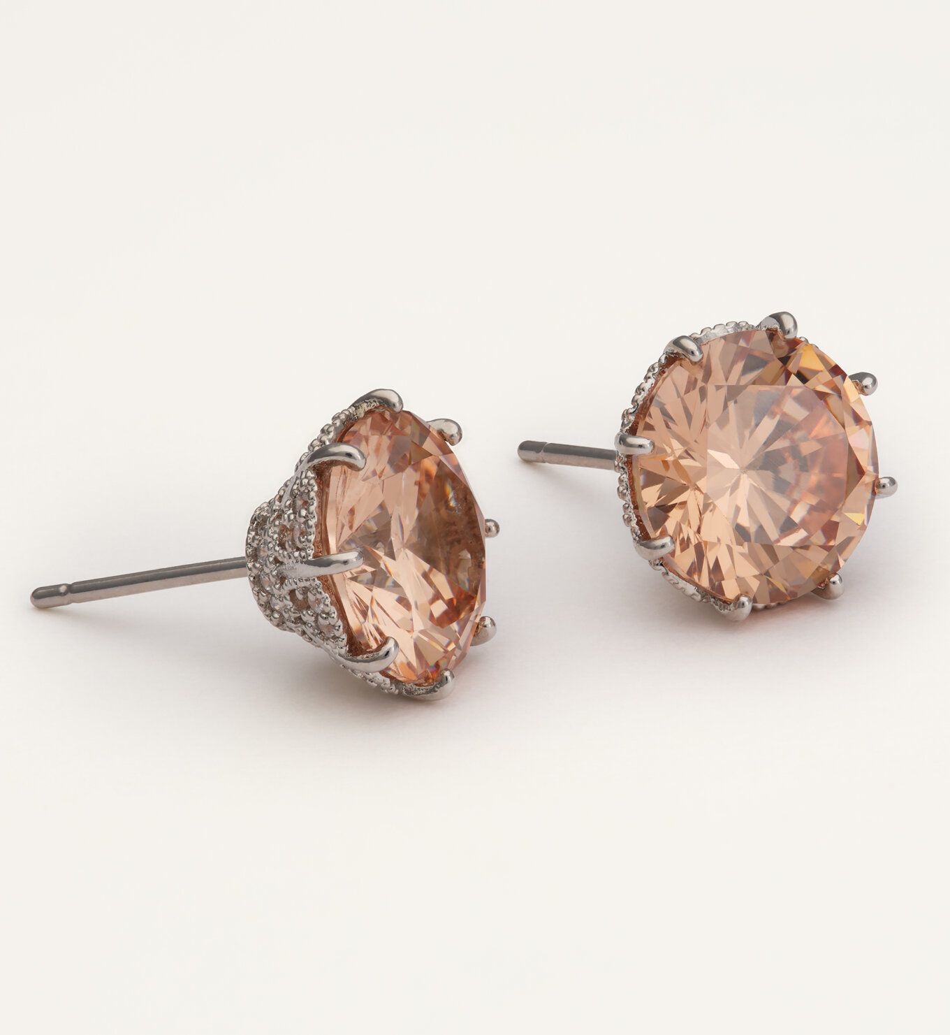 Lily and Rose - ELENORA STUDS – CHAMPAGNE (SILVER)