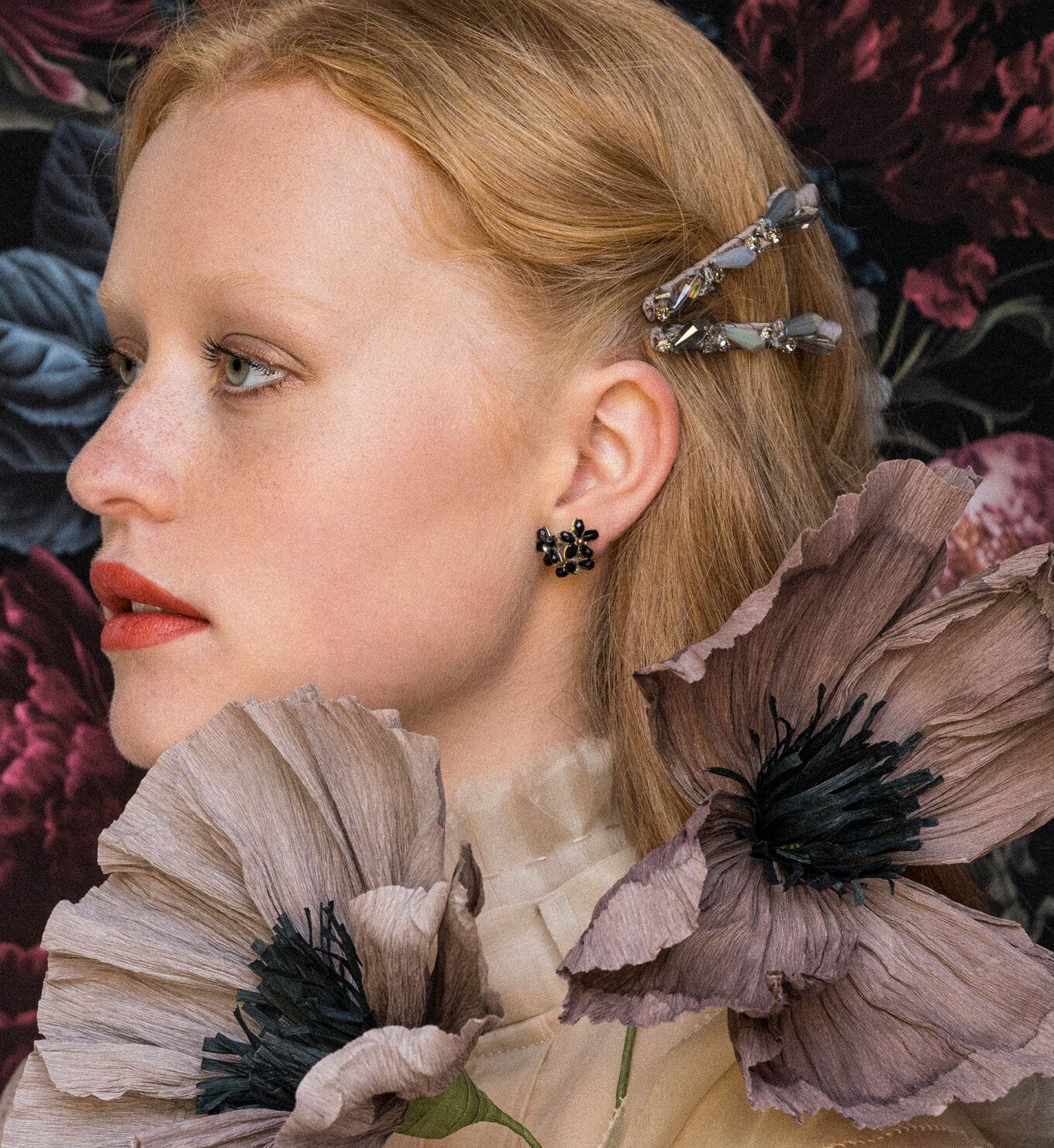Lily and Rose - RITA HAIRCLIP – VINTAGE GREY
