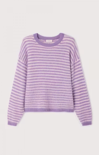 American Vintage - WOMEN'S JUMPER NENYBAY - Violet Rose