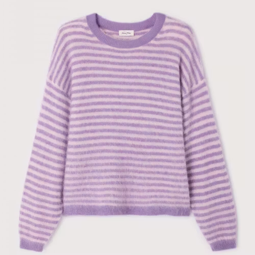 American Vintage - WOMEN'S JUMPER NENYBAY - Violet Rose