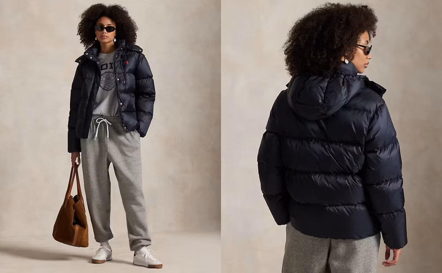 Polo Ralph Lauren - Water-Repellent Quilted Down Jacket - Navy