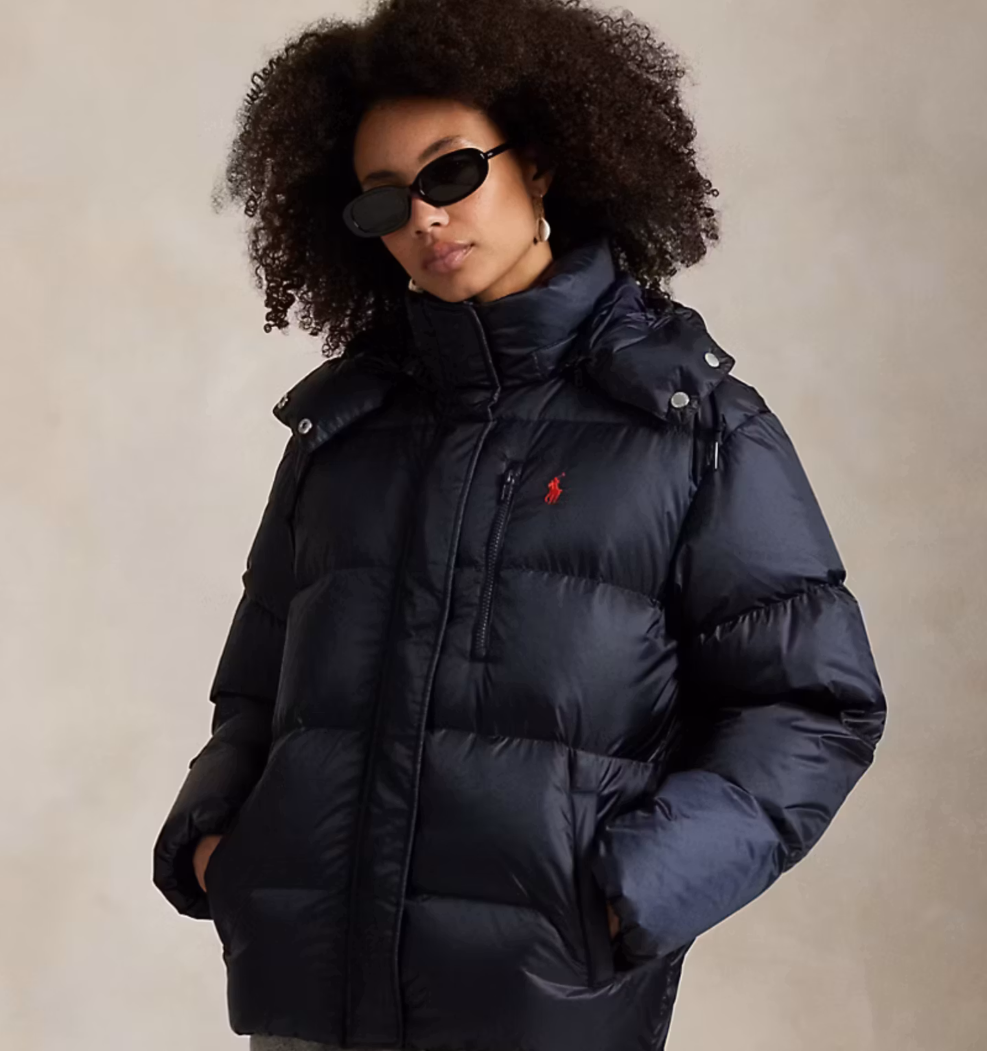 Polo Ralph Lauren - Water-Repellent Quilted Down Jacket - Navy
