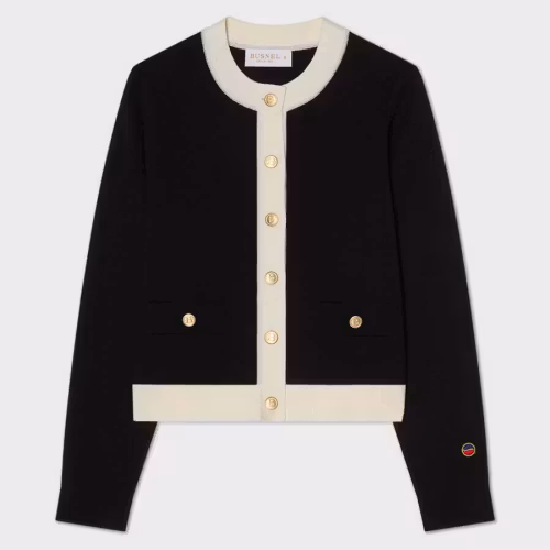 Busnel - ARIA KOFTA - KONTRAST SVART/CRÈMEVIT