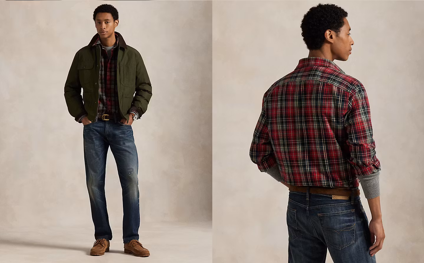 Polo Ralph Lauren - Classic Fit Plaid Oxford Workshirt - Red Black Multi