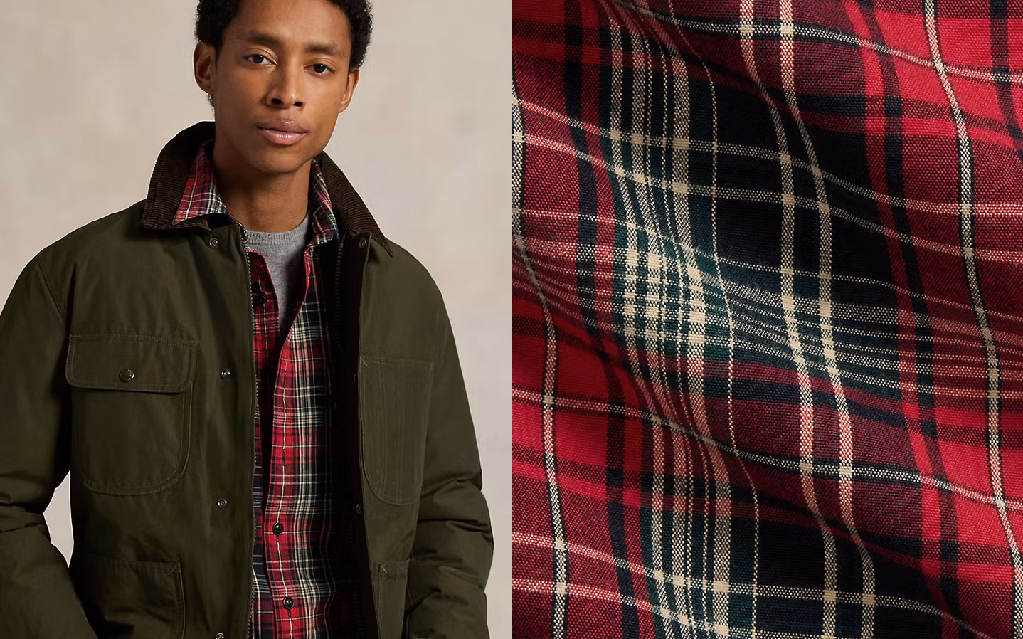 Polo Ralph Lauren - Classic Fit Plaid Oxford Workshirt - Red Black Multi