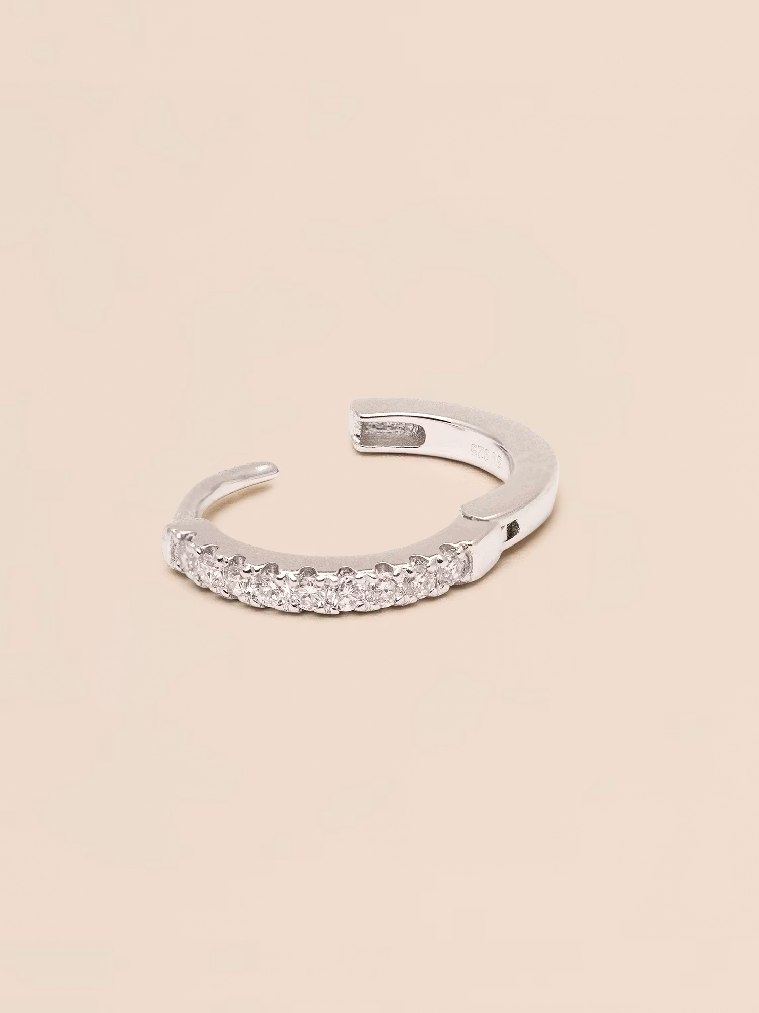 Ylva Li - ALLIANCE DIAMOND HOOPS – SILVER