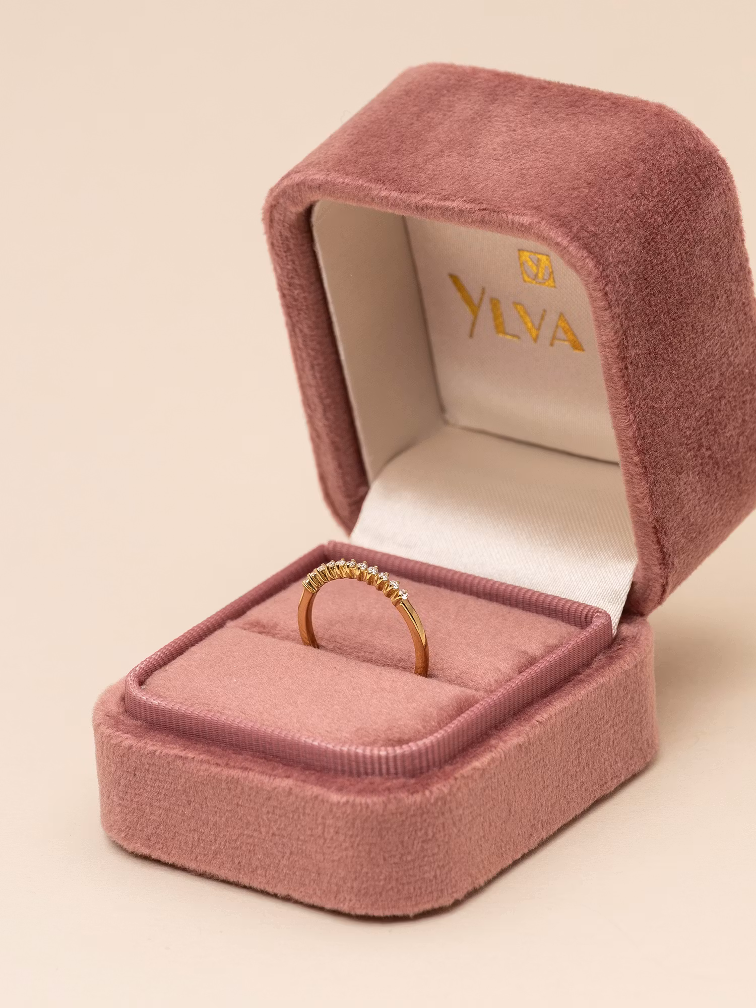 Ylva Li - ALLIANCE DIAMOND RING – GOLD