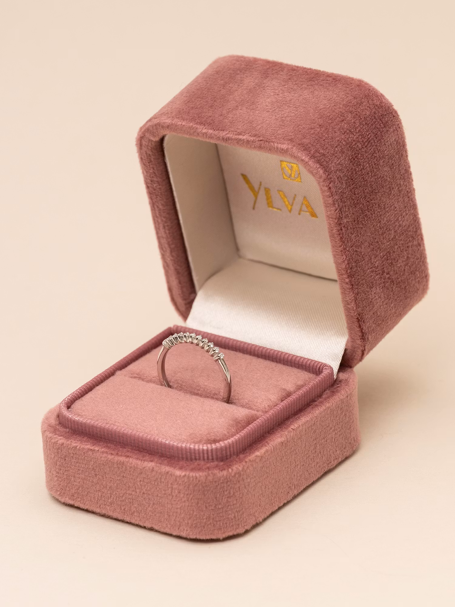 Ylva Li - ALLIANCE DIAMOND RING – SILVER