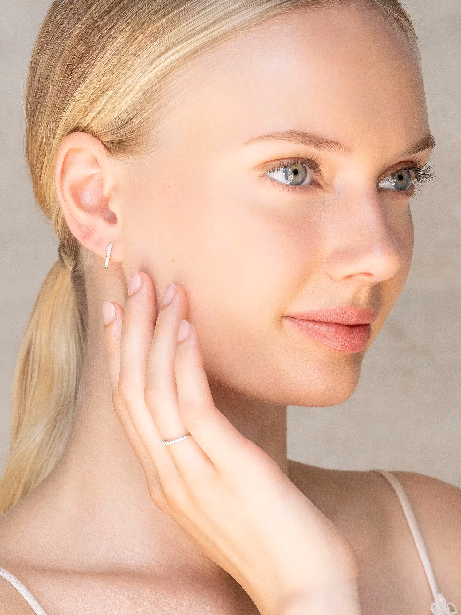 Ylva Li - ALLIANCE DIAMOND RING – SILVER