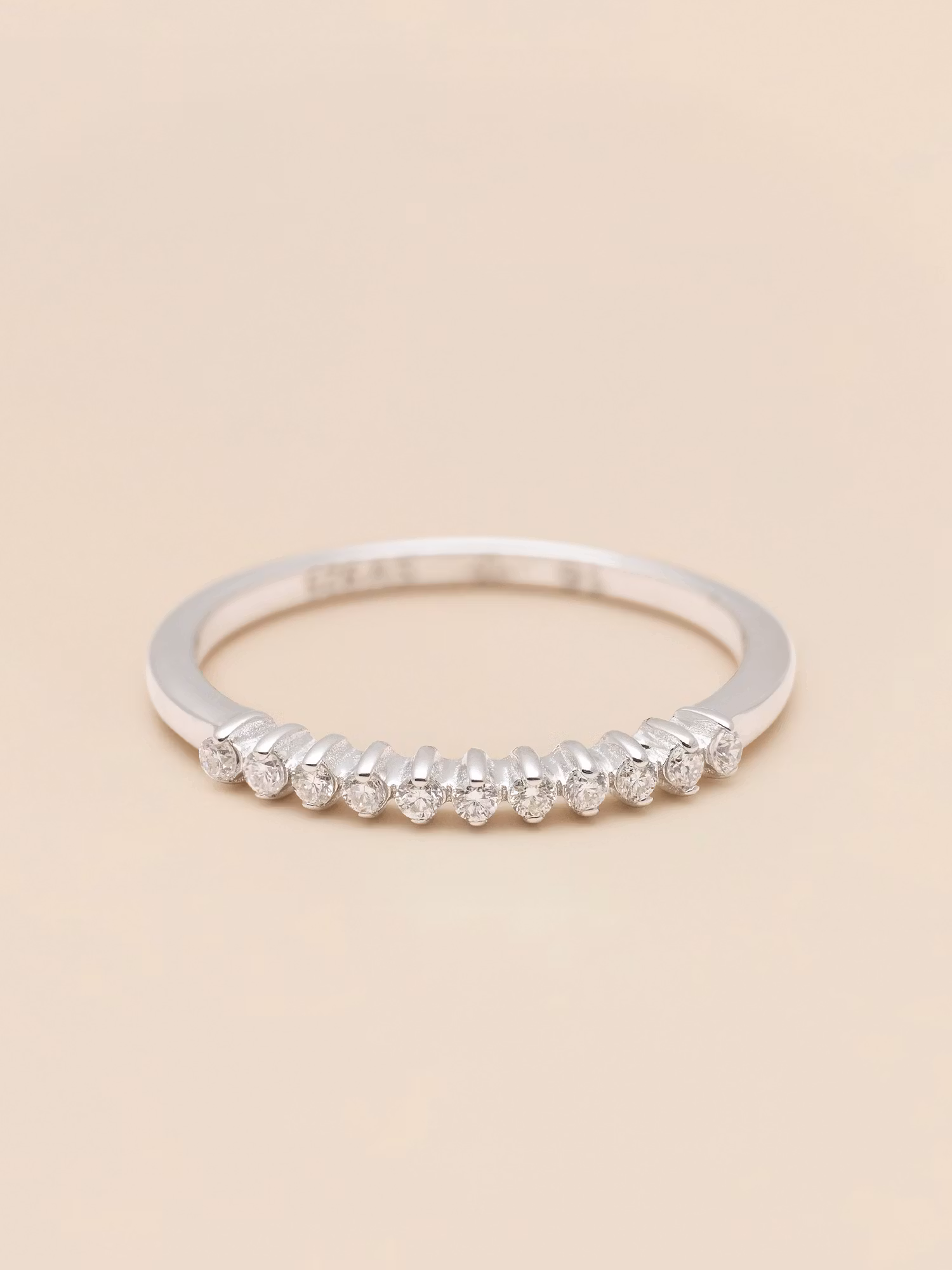 Ylva Li - ALLIANCE DIAMOND RING – SILVER