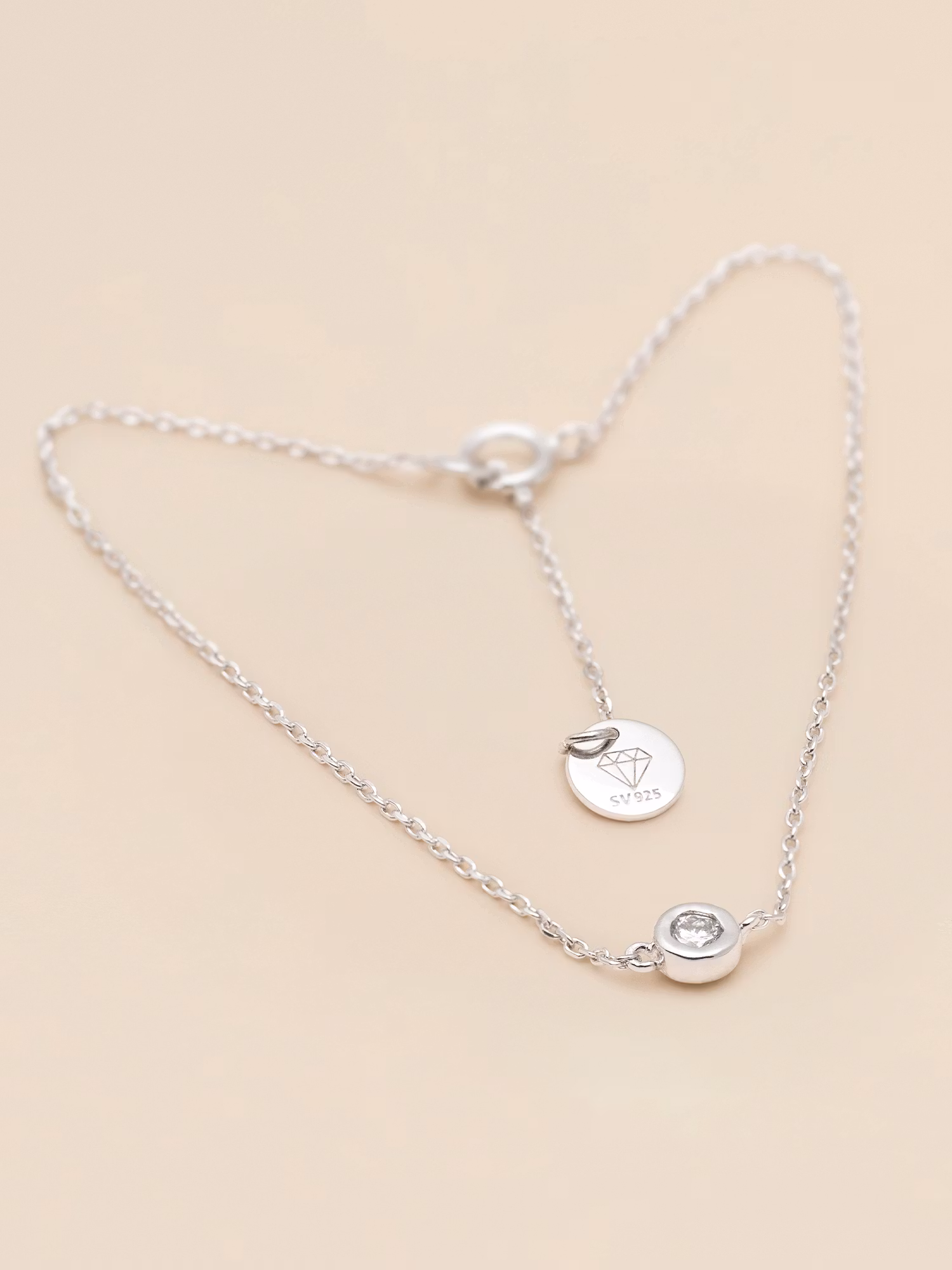 Ylva Li - ESSENTIAL DIAMOND BRACELET – SILVER