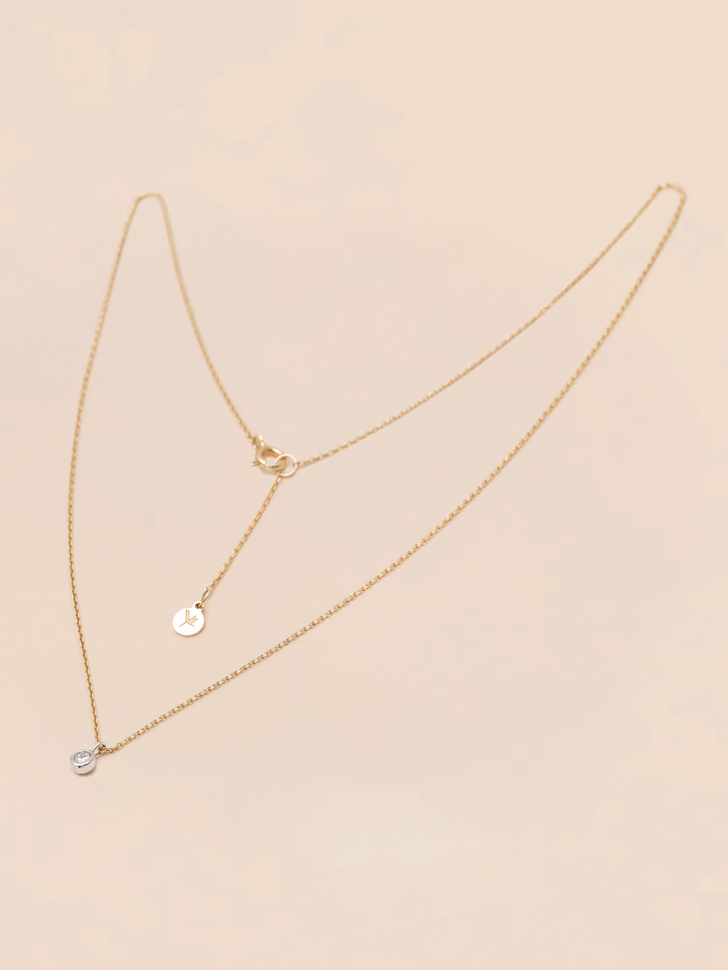 Ylva Li - ESSENTIAL DIAMOND NECKLACE – GOLD