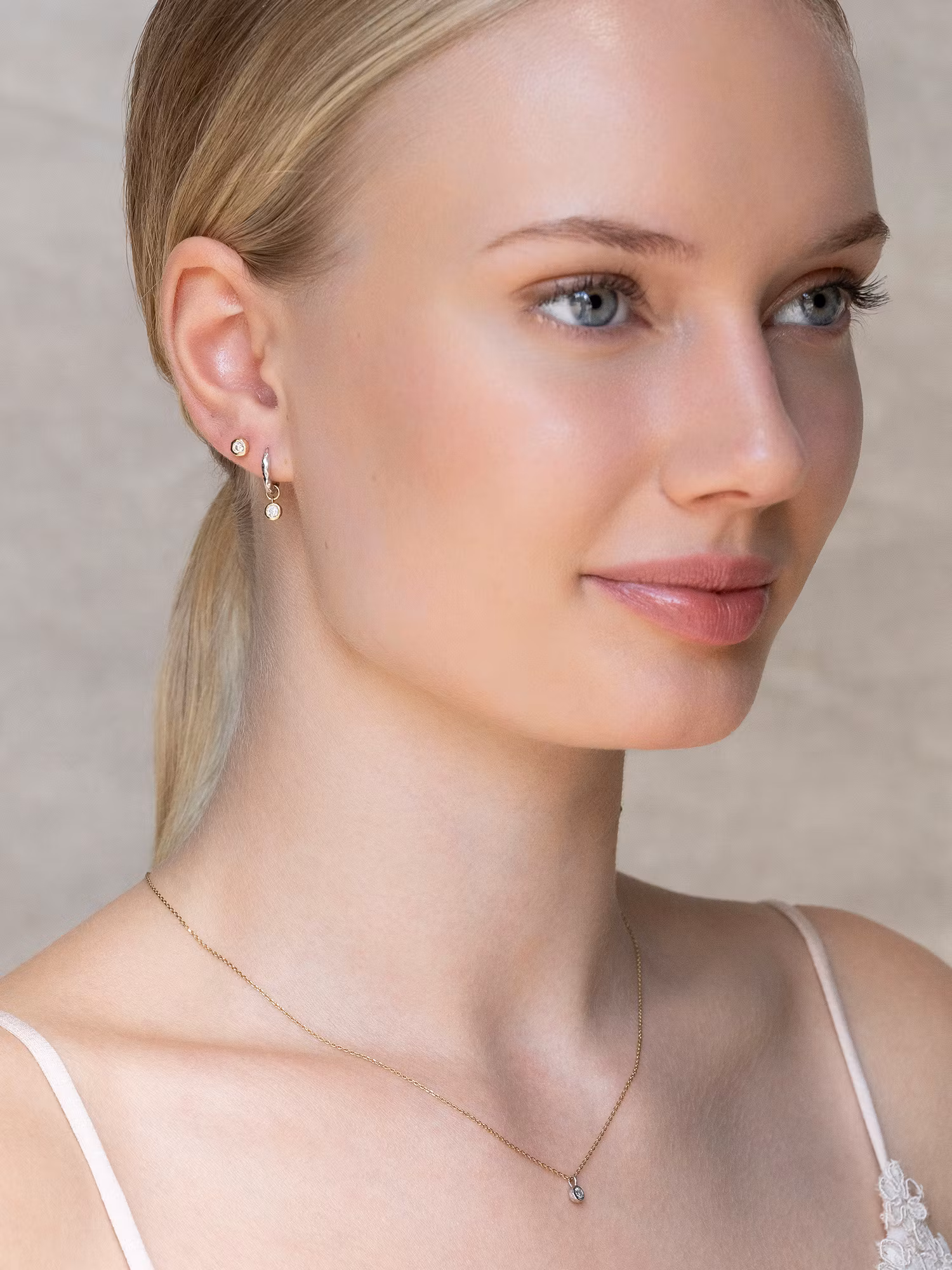 Ylva Li - ESSENTIAL DIAMOND NECKLACE – GOLD