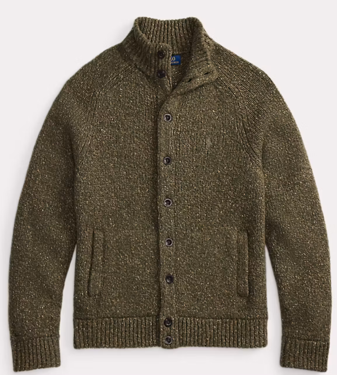 Polo Ralph Lauren - Wool-Blend Mockneck Cardigan
