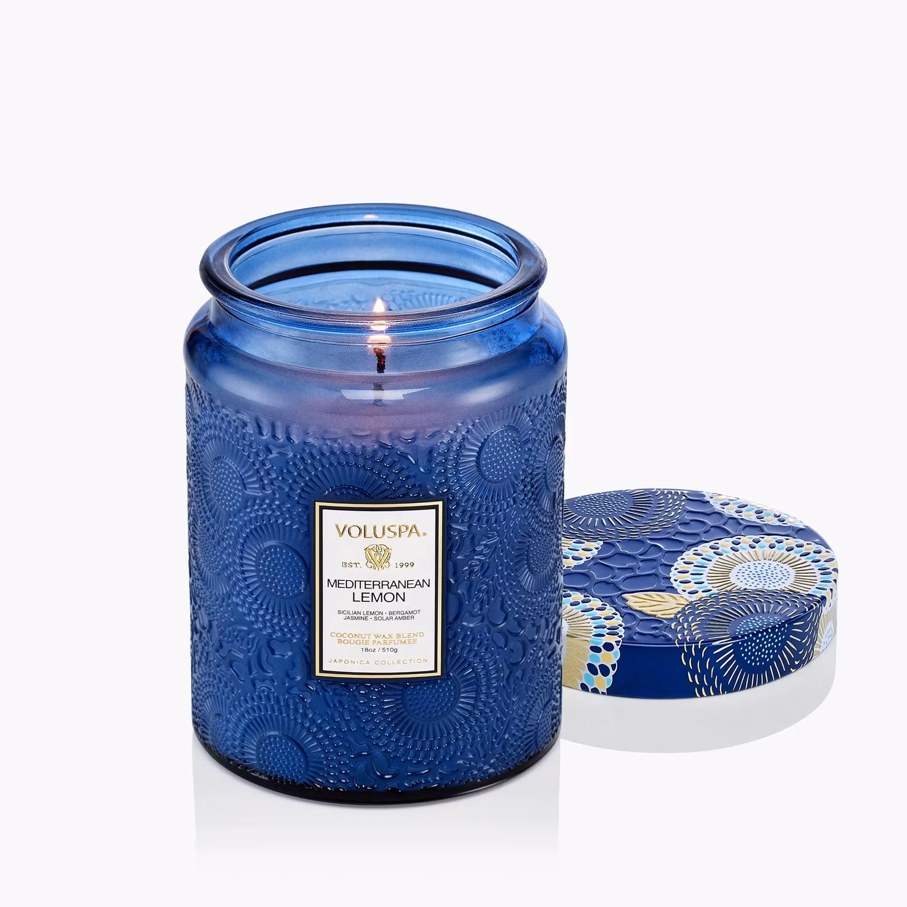VOLUSPA - mediterranean Lemon Large Jar Candle