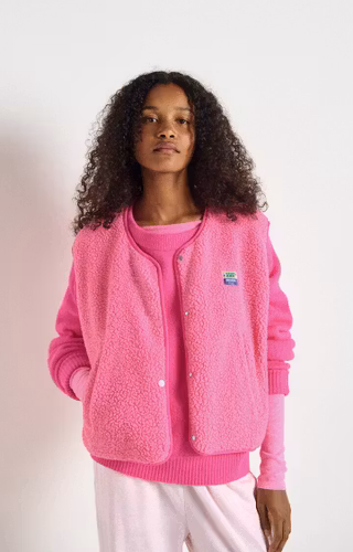 American Vintage - WOMEN'S JACKET HOKTOWN - ACID PINK MELANGE