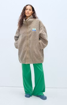 American Vintage - WOMEN'S JACKET HOKTOWN - MELANGE NUTMEG