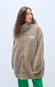 American Vintage - WOMEN'S JACKET HOKTOWN - MELANGE NUTMEG