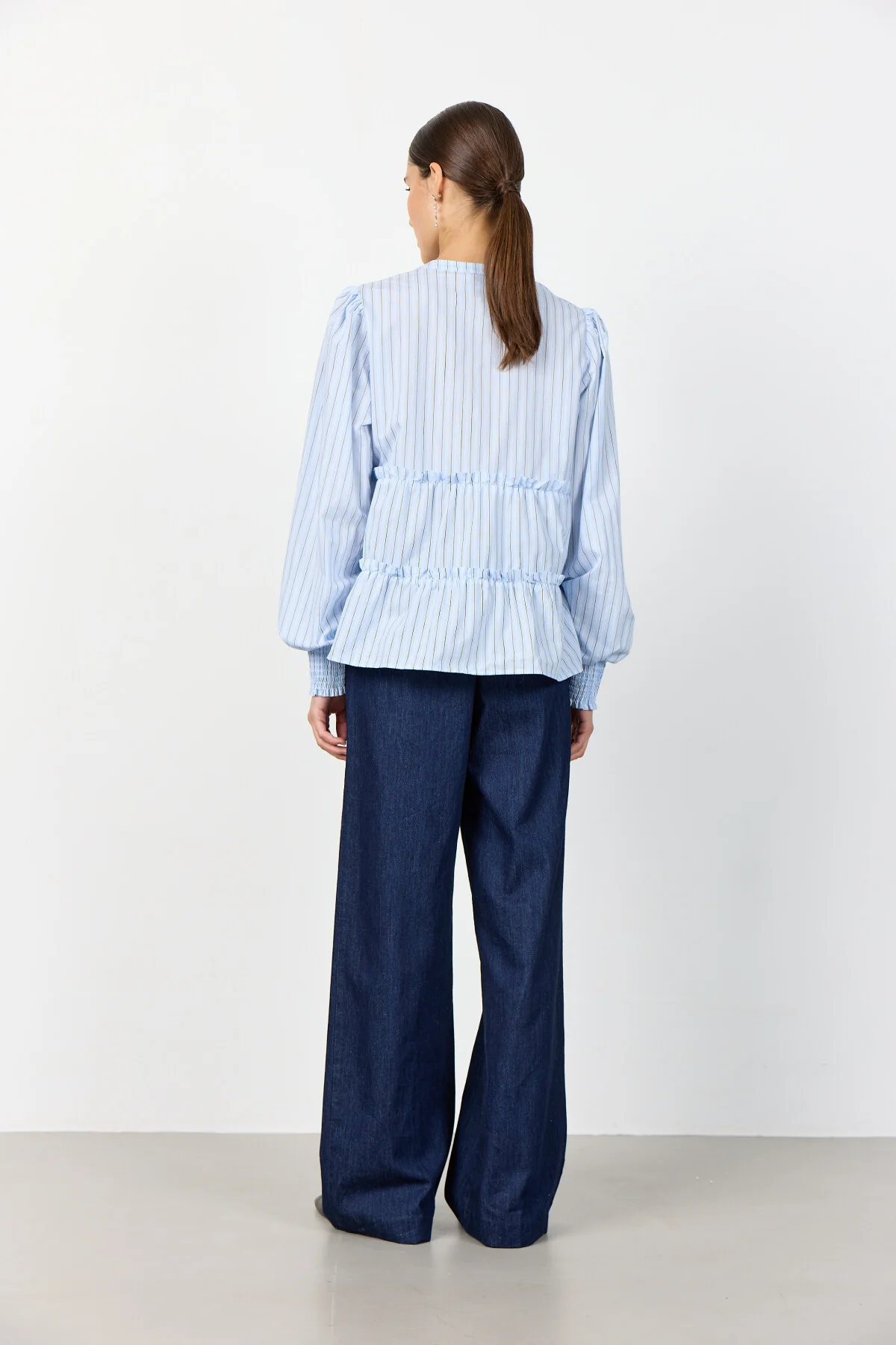 Levete Room - LR-PAULO 2 Skjorta - Ljusblå