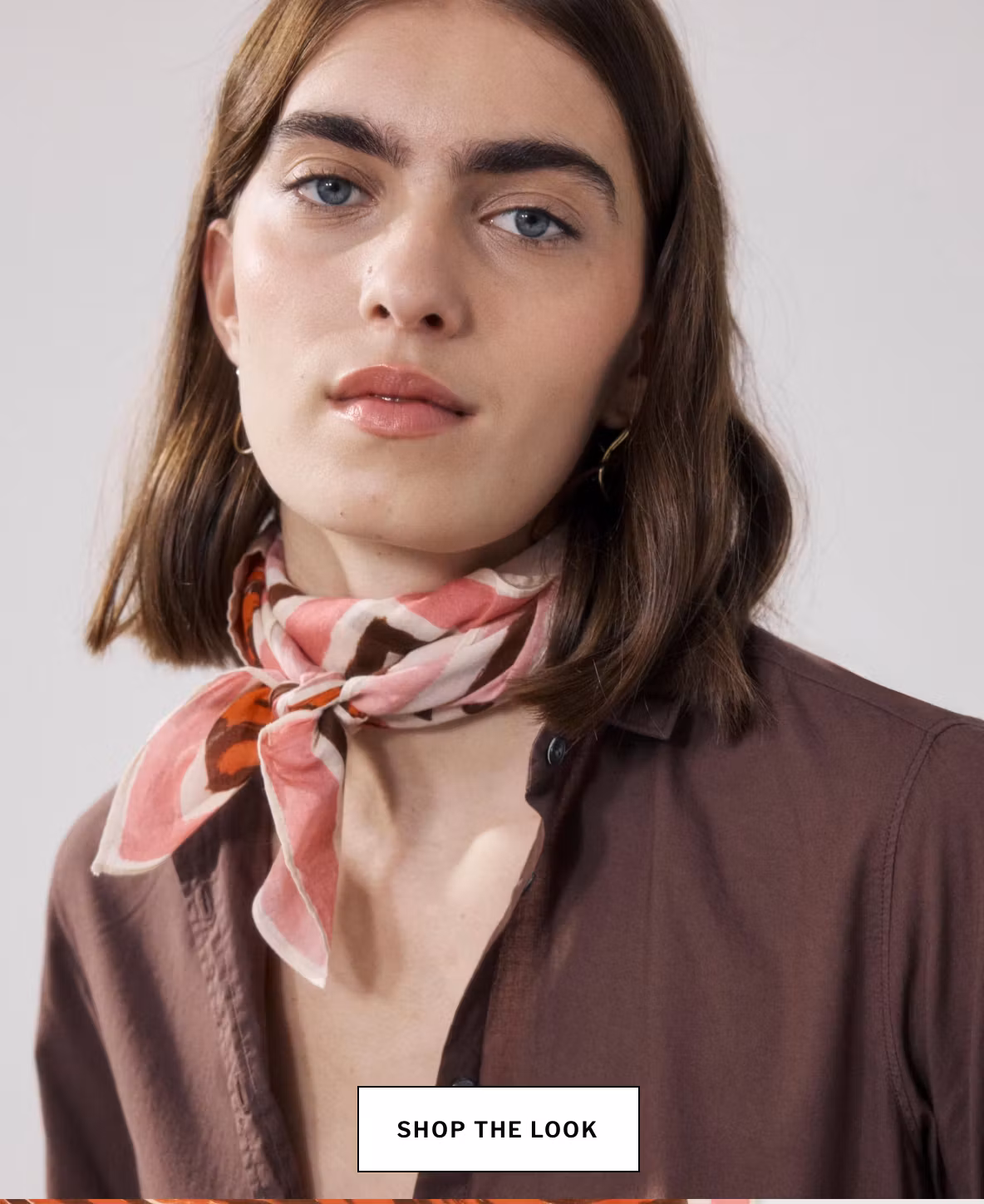 Hartford - BANDANA HIBISCUS - BANDANA FEMME EN COTON ROSE HIBISCUS