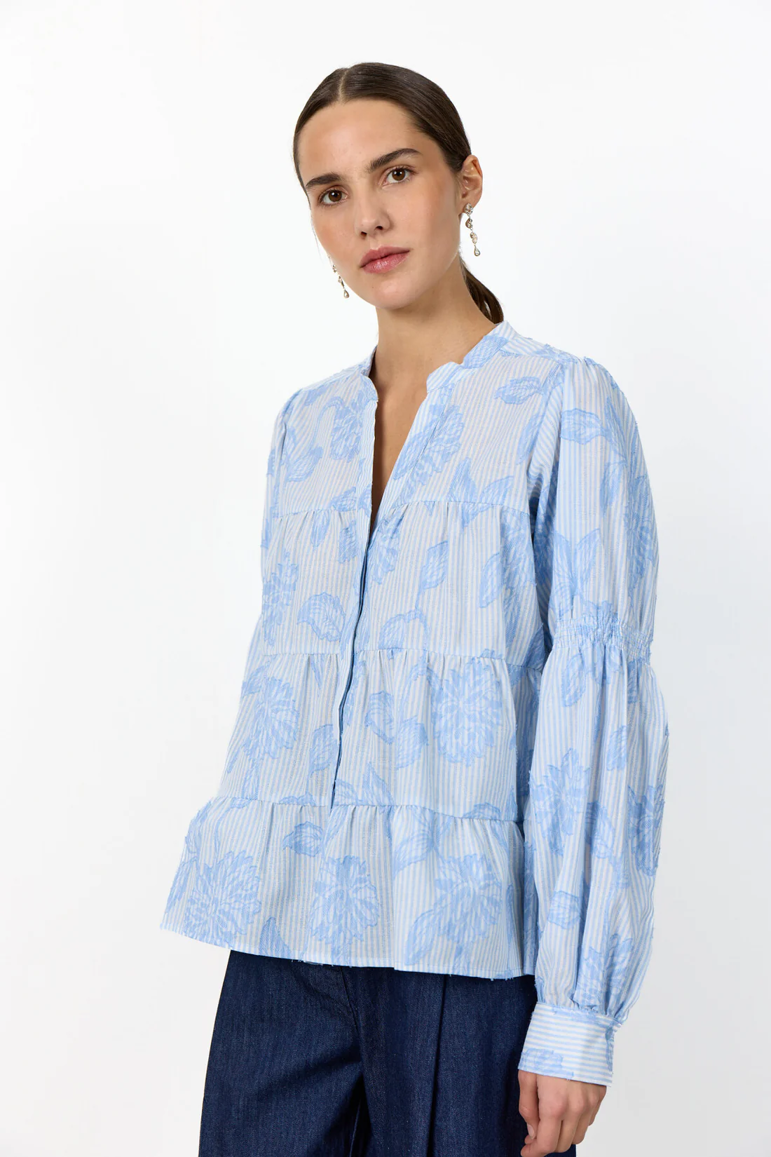 Levete Room - LR-PISA 2 Skjorta - Ljusblå