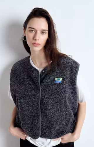 American Vintage - WOMEN'S JACKET HOKTOWN - Charcoal