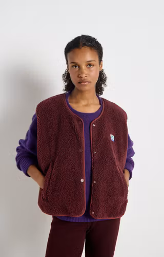 American Vintage - WOMEN'S JACKET HOKTOWN - Wine