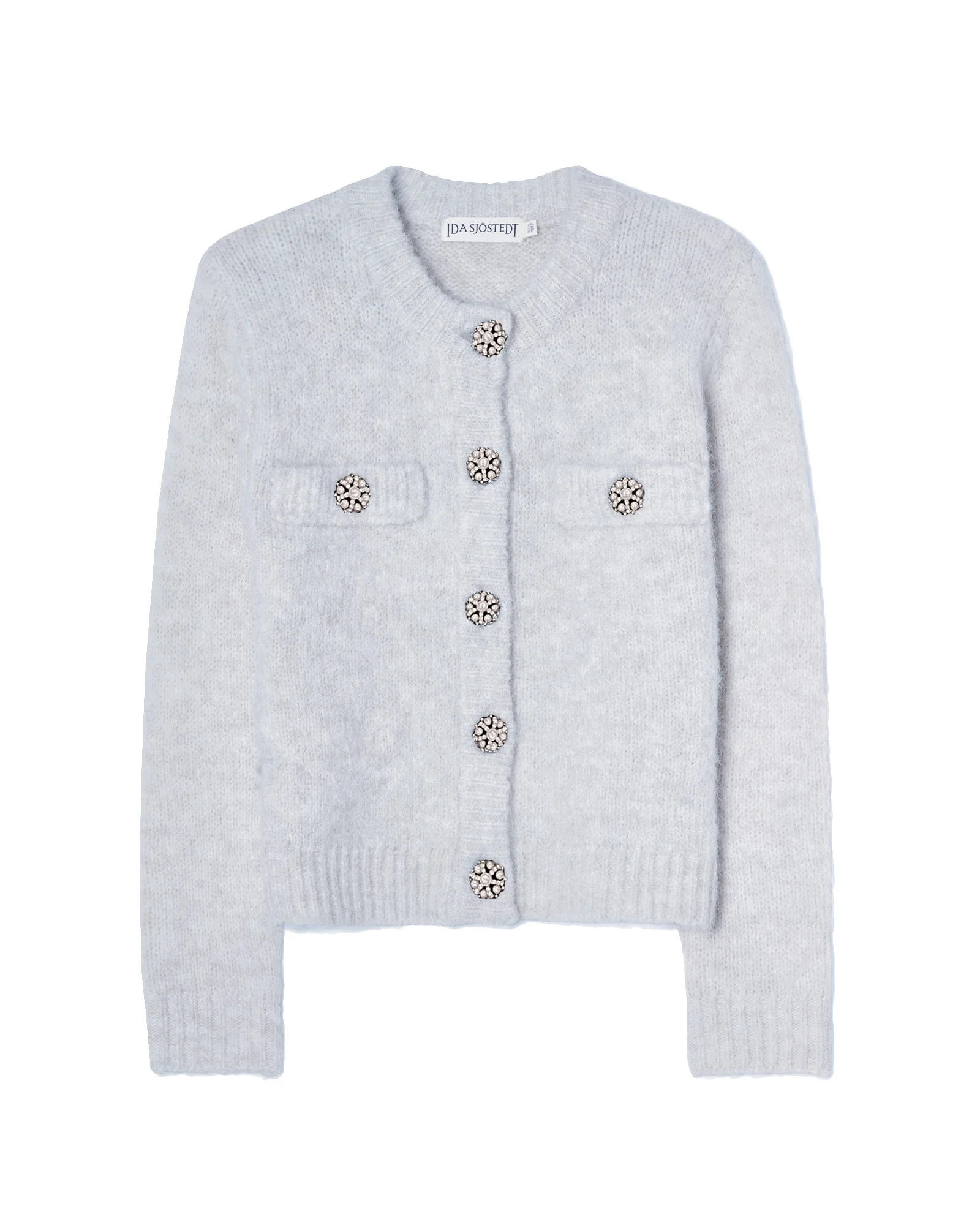 Ida Sjöstedt - Jaden Cardigan - Jaden Cardigan Silver Blue