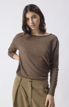 American Vintage - WOMEN'S T-SHIRT SONOMA - Vintage Chestnut