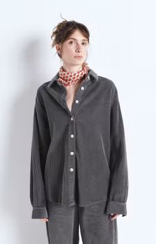 American Vintage - WOMEN'S SHIRT PADOW - VINTAGE CARBON