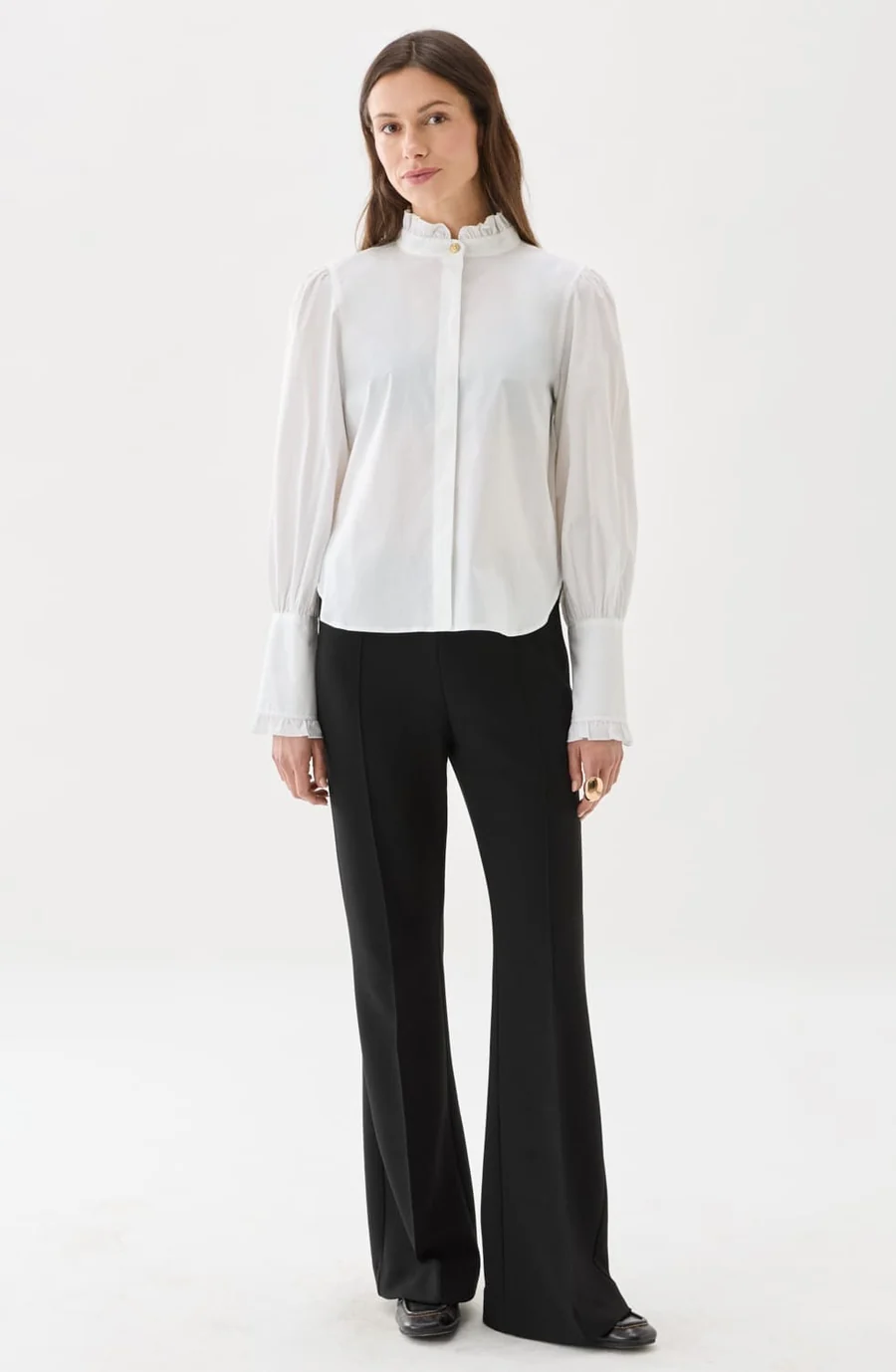 Busnel - MAIRA BLUS I - POPLIN VIT