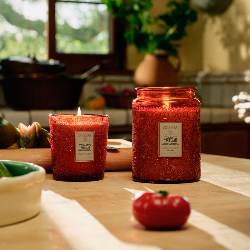Voluspa - TOMATO TRELLIS - Large Jar Candle