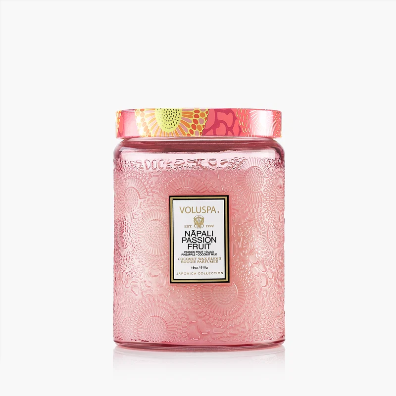 Voluspa - NĀPALI PASSION FRUIT - Large Jar Candle