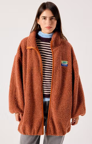 American Vintage - WOMEN'S JACKET HOKTOWN - Terracota
