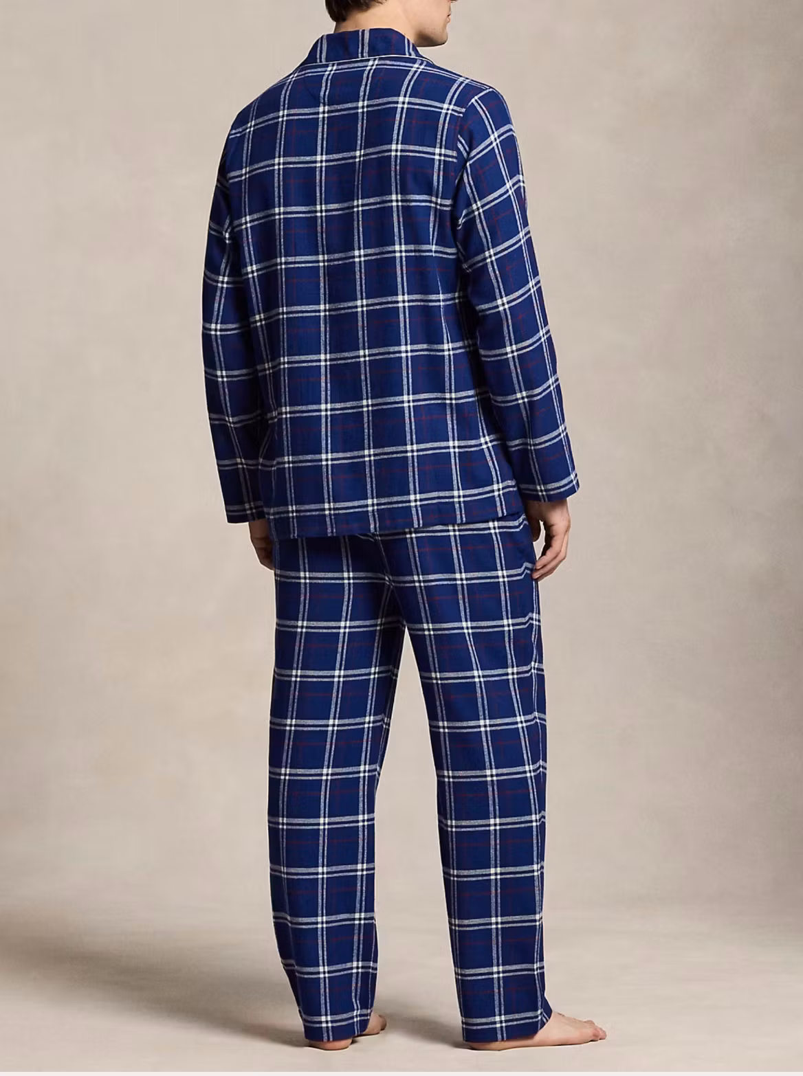 Polo Ralph Lauren - Plaid Flannel Sleep Set - Navy