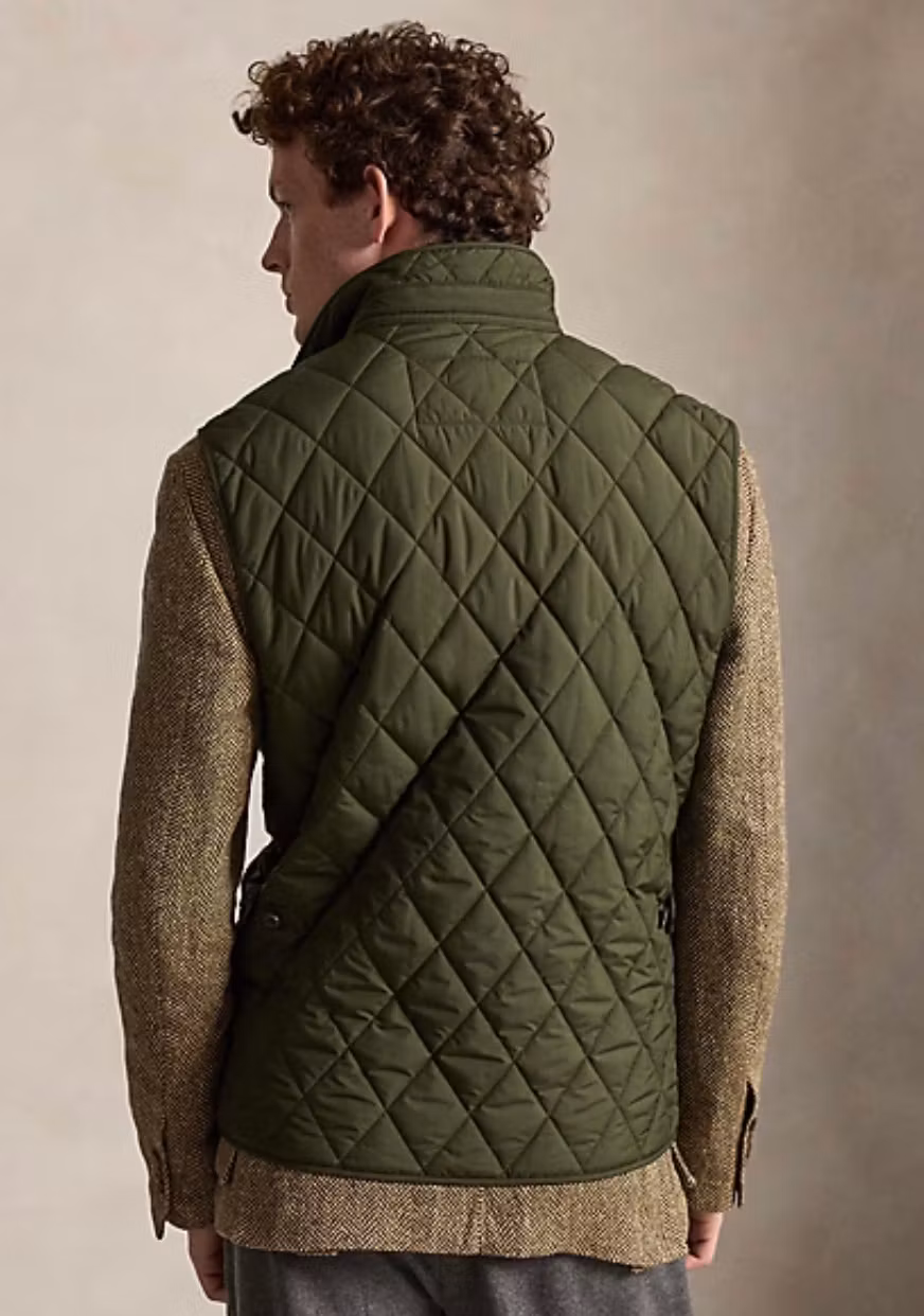 Polo Ralph Lauren - The Beaton Quilted Utility Gilet - Green