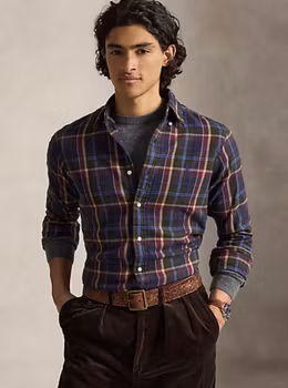 Polo Ralph Lauren - Custom Fit Plaid Flannel Shirt 