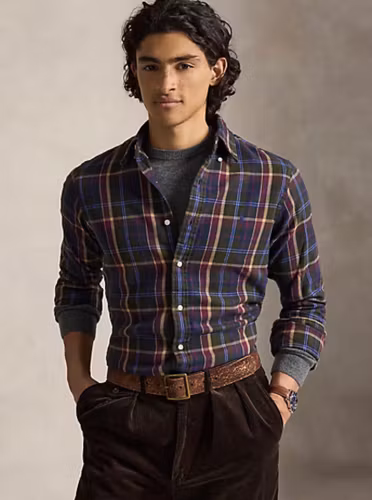 Polo Ralph Lauren - Custom Fit Plaid Flannel Shirt 