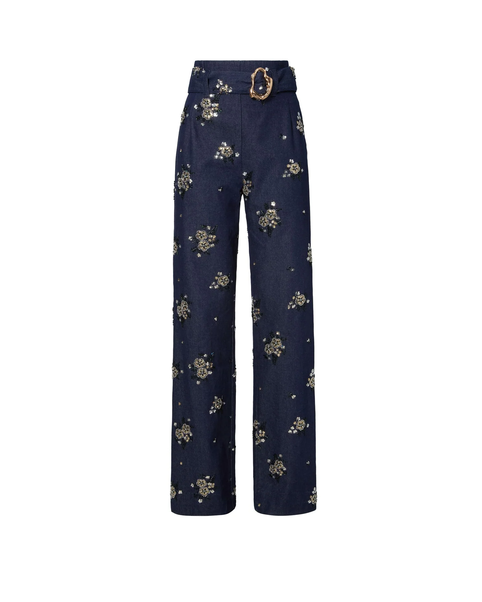 Ida Sjöstedt - Sandoval Sequin Denim Trousers