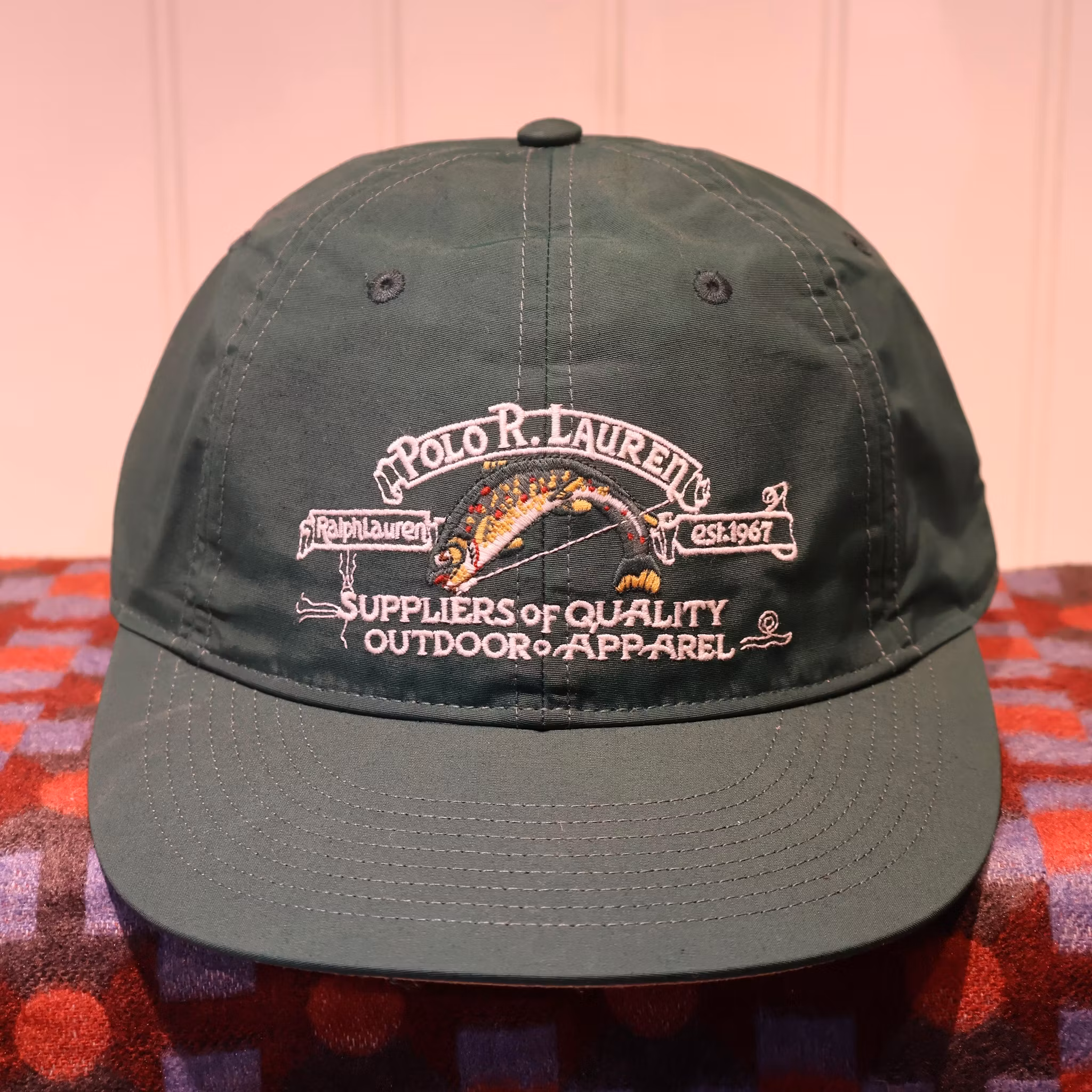 Polo Ralph Lauren - EMBORIDERD FAILLE CAP