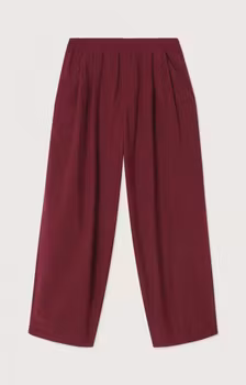 American Vintage - NEW WOMEN'S TROUSERS GOOBY - VINE