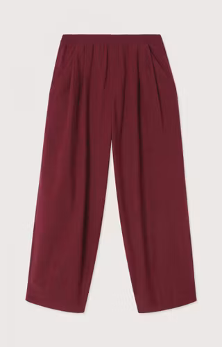American Vintage - NEW WOMEN'S TROUSERS GOOBY - VINE