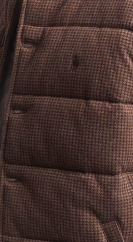 Polo Ralph  Lauren - Double Knitted Jaquard Vest Nutmeg Brown