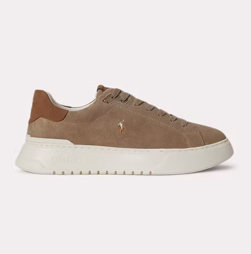 Polo Ralph Lauren - Tennissneakers i mocka