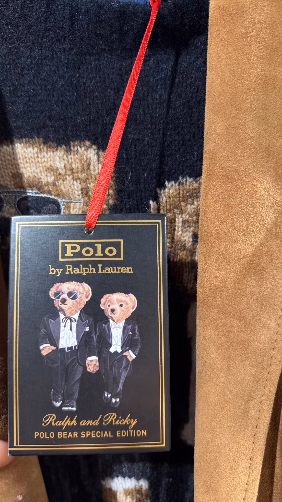 Polo Ralph Lauren - The Ralph & Ricky Tuxedo Bear Sweater