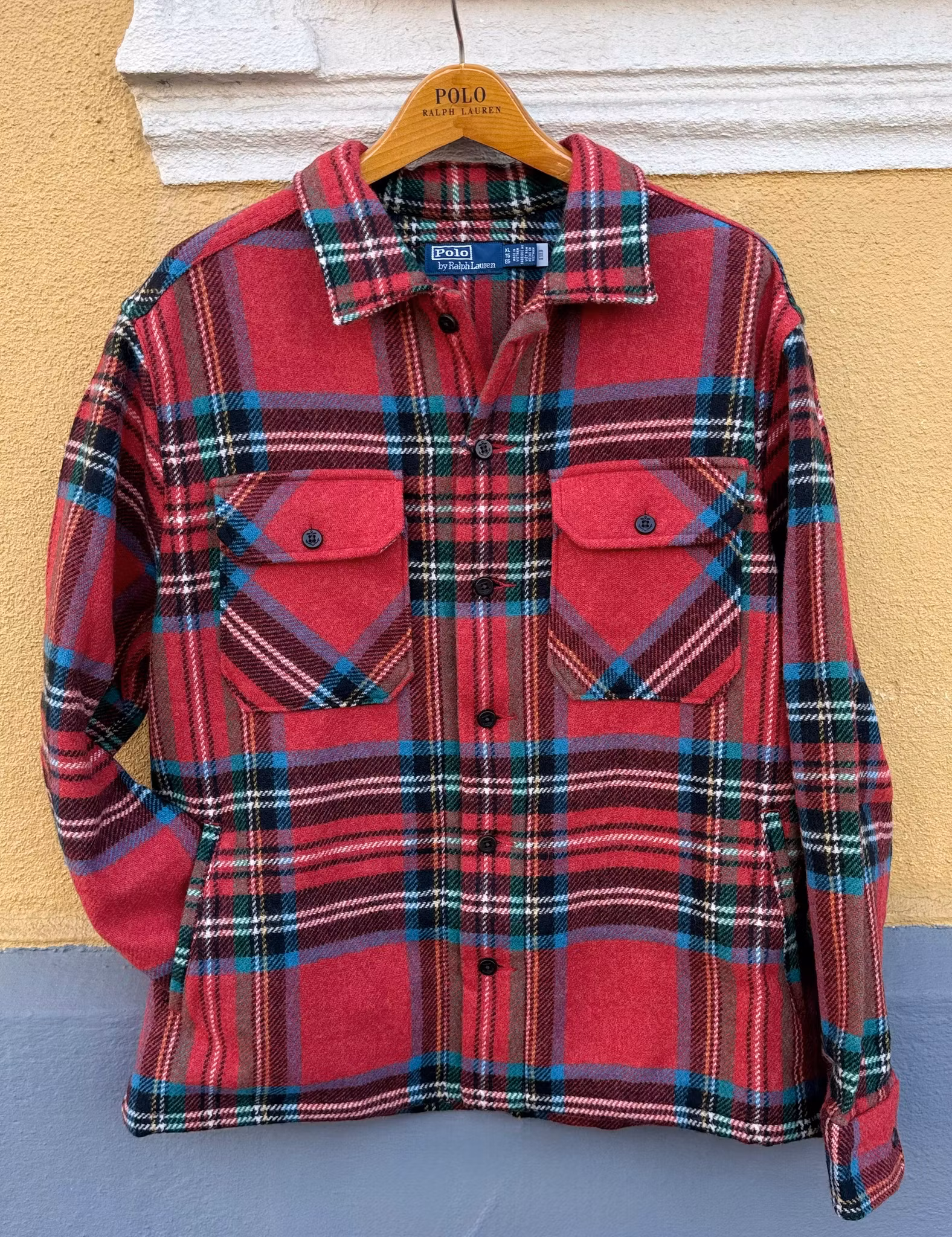 Polo Ralph Lauren - Classic Fit Plaid Wool Twill Overshirt