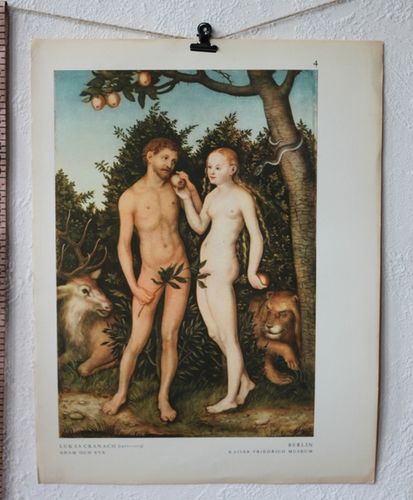 Bibelbild - Adam och Eva